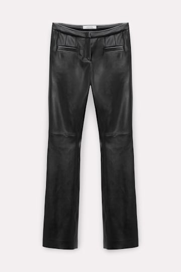 Dorothee Schumacher Shiny eco leather pants pure black