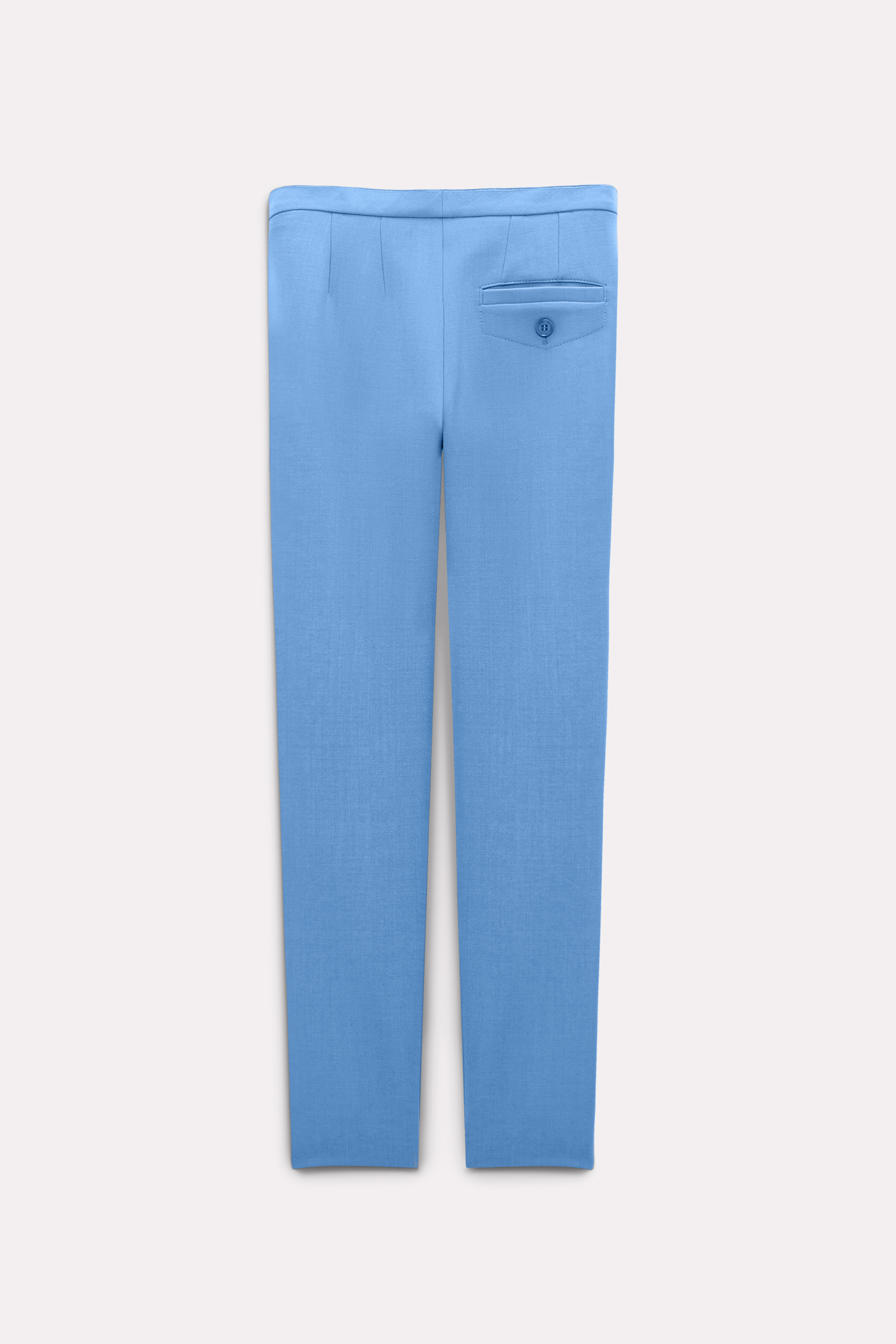 Dorothee Schumacher Cigarette pants with topstitch detailing cornflower blue