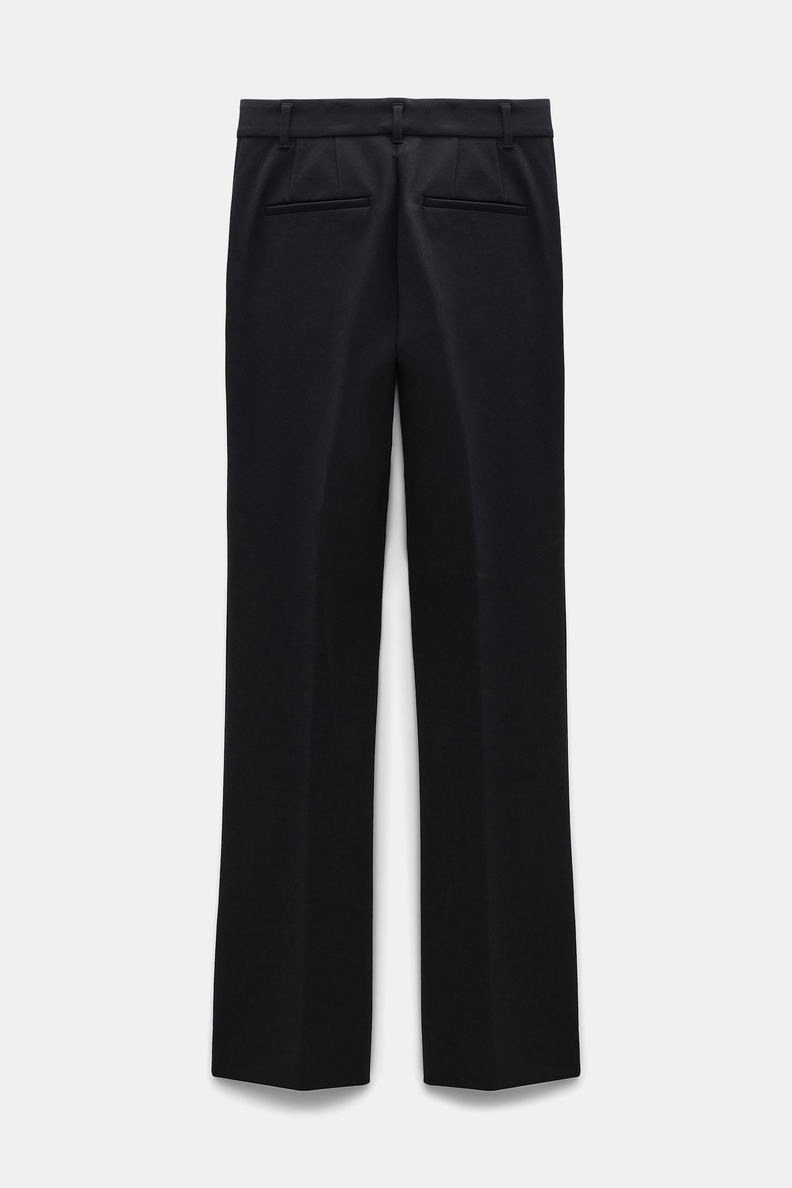 Dorothee Schumacher FLARED PANTS IN PUNTO MILANO pure black