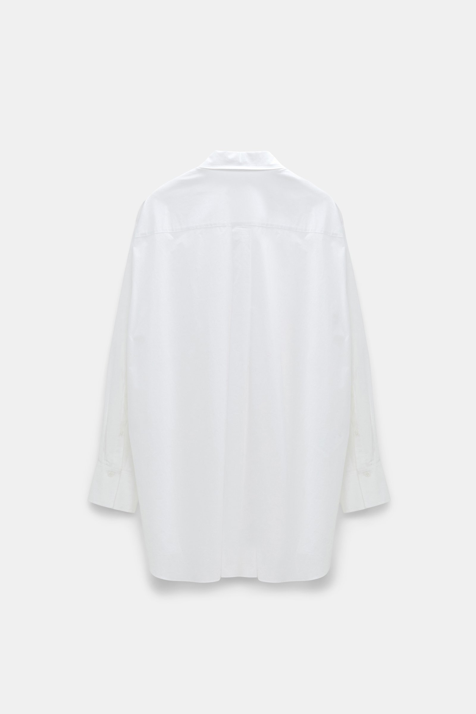 Dorothee Schumacher RELAXED POPLIN BLOUSE pure white