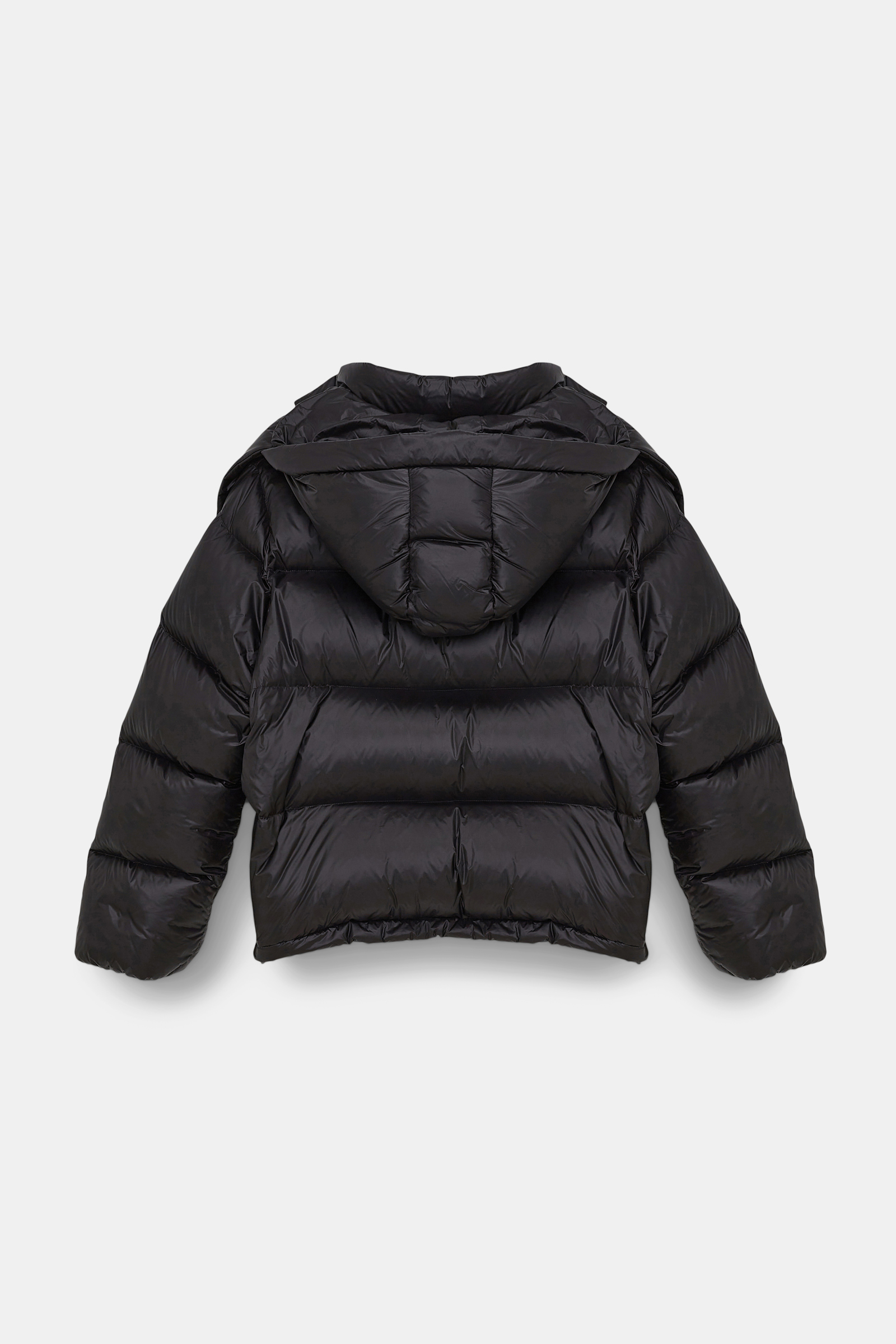 Dorothee Schumacher QUILTED NYLON DOWN JACKET pure black