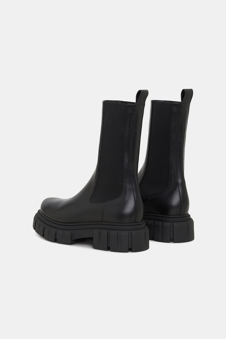 Dorothee Schumacher CHUNKY CHELSEA BOOT pure black