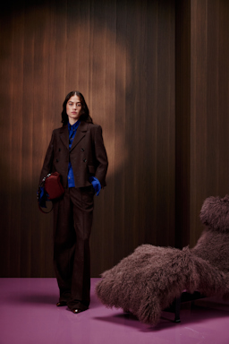 Dorothee Schumacher Boxy Blazer aus Schurwolle cinnamon tweed