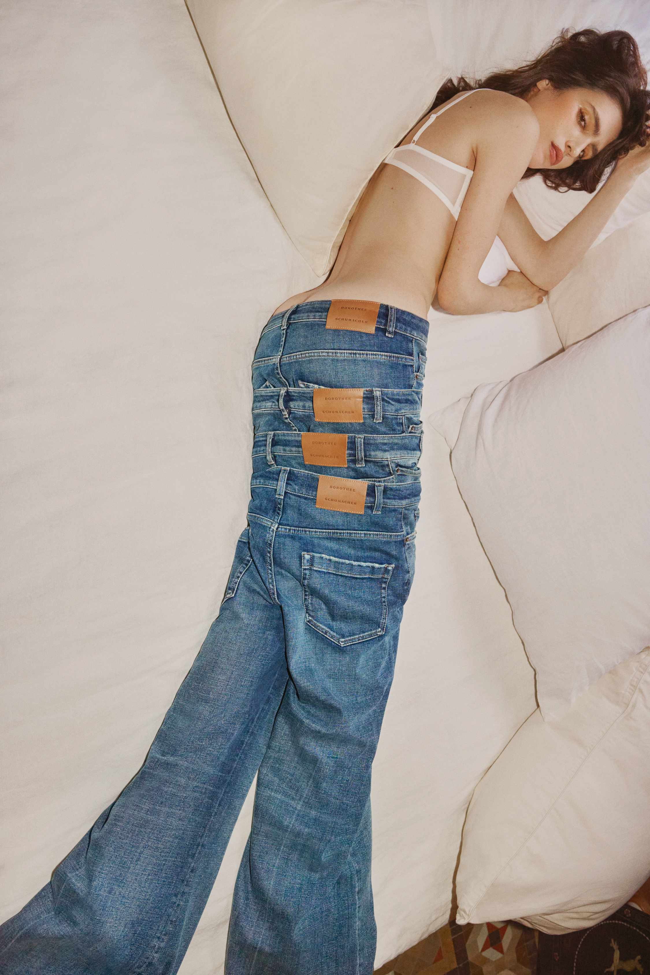 Different Shapes Denim Jeans