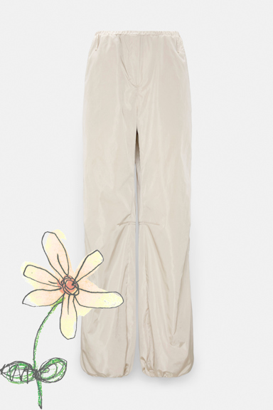 Dorothee Schumacher Nylon pants light sand