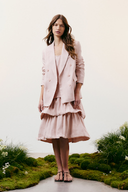 Dorothee Schumacher Linen-cotton dress powder