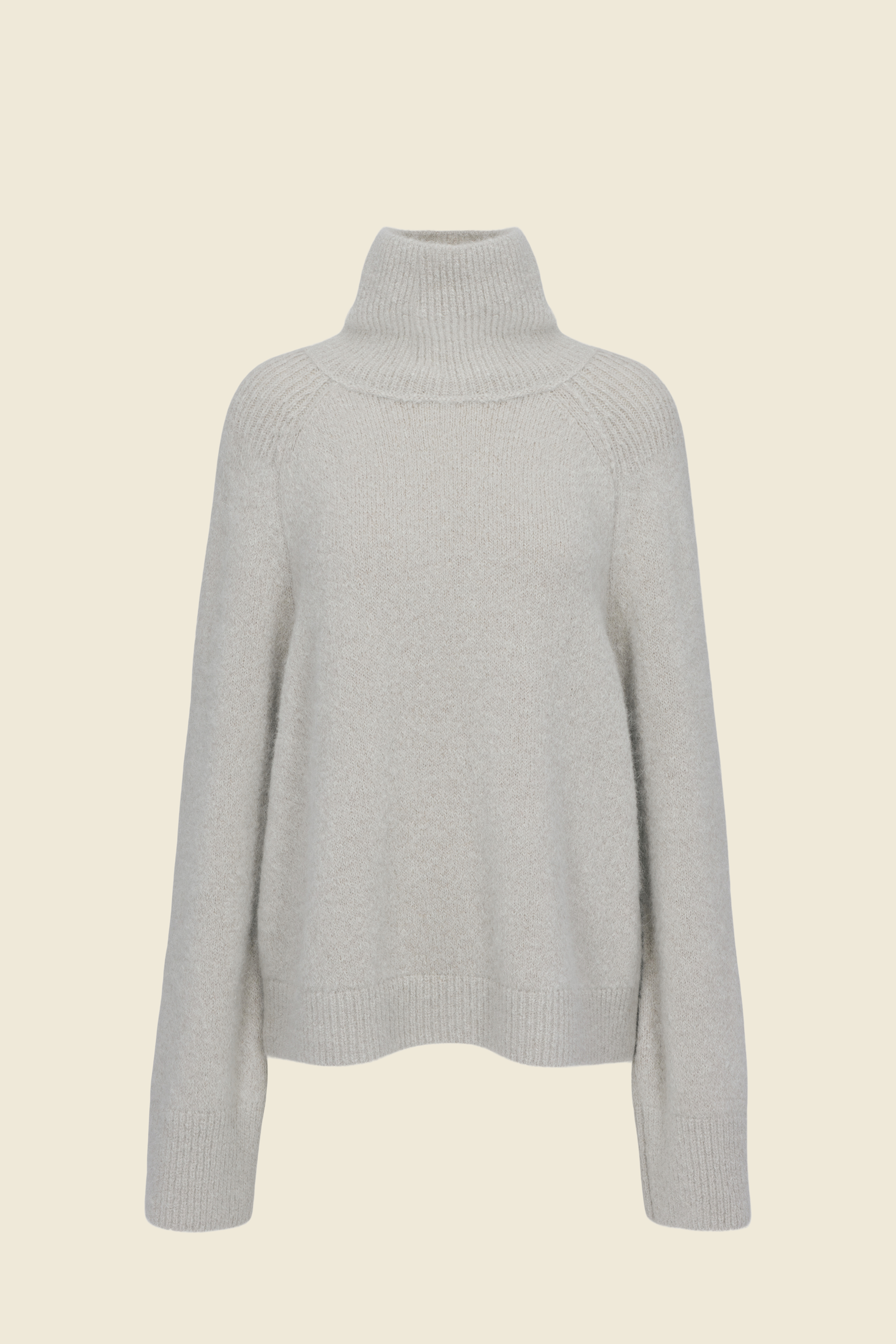 ALPACA MIX TURTLENECK SWEATER alpaca on sale 2022