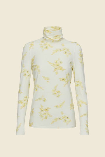 FLORAL MOVEMENT turtleneck