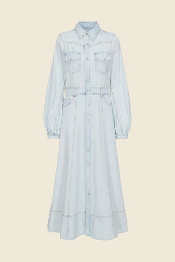DENIM ROMANCE dress