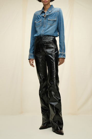DENIM ROMANCE blouse
