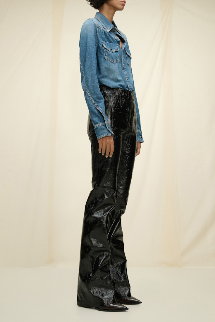 DENIM ROMANCE blouse