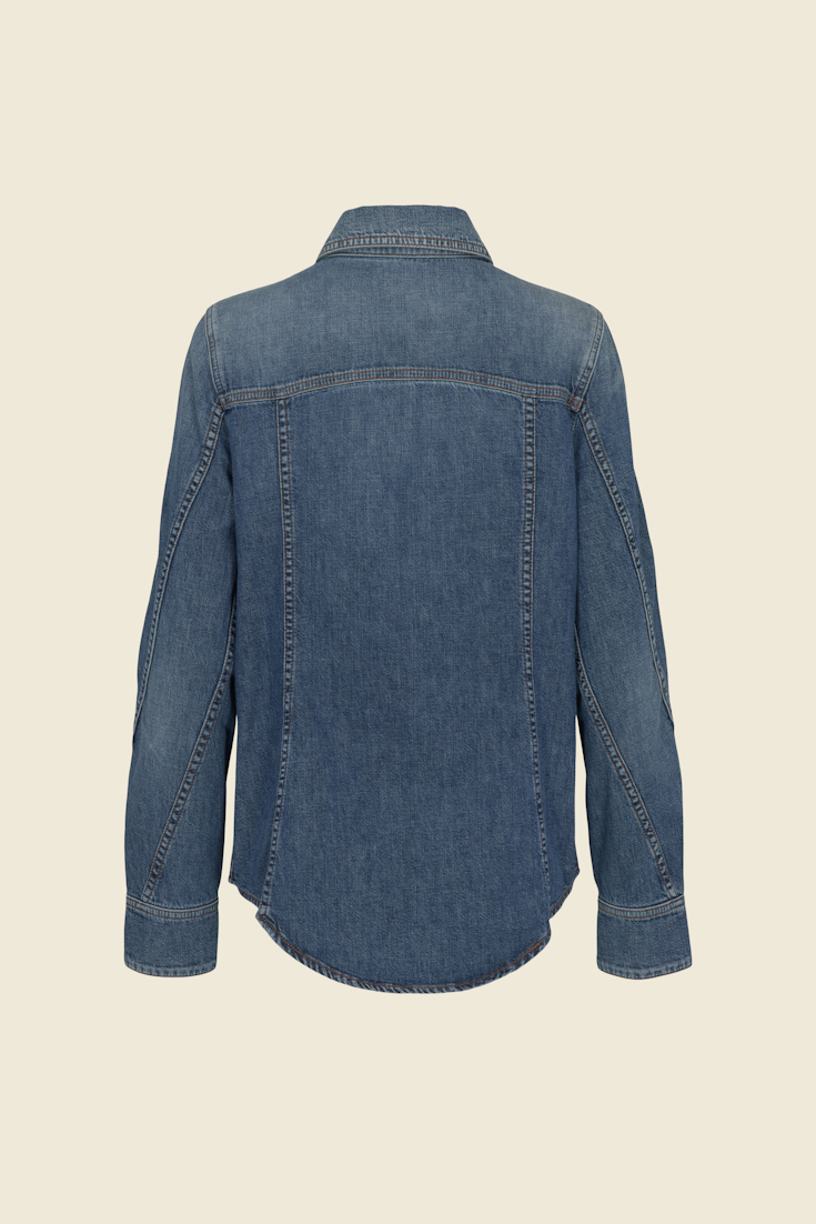 DENIM ROMANCE blouse