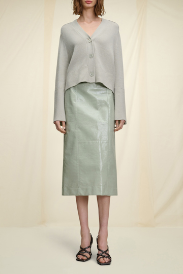 SHINY STATEMENT skirt