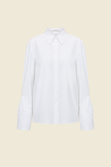 POPLIN POWER blouse