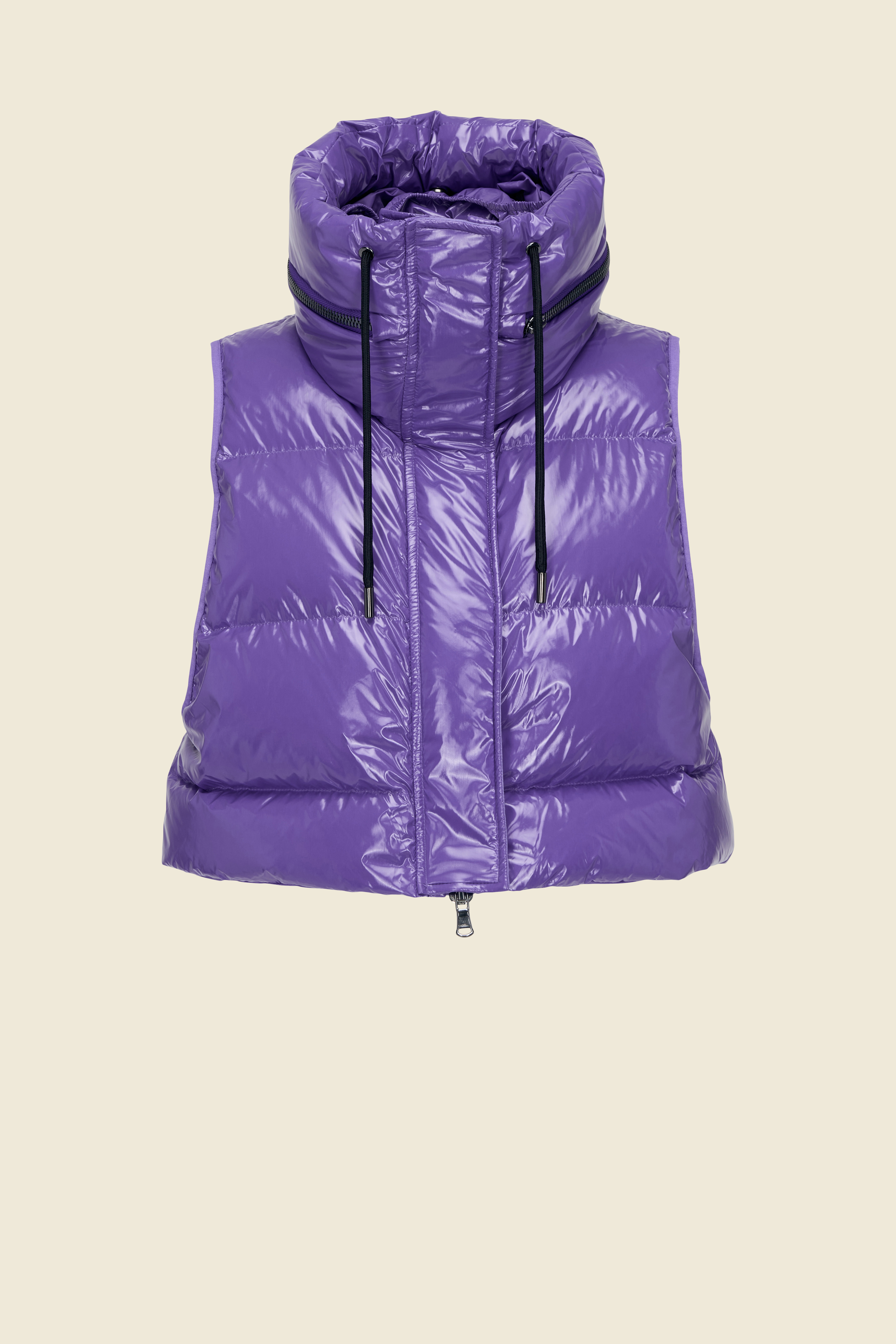 Dorothee Schumacher QUILTED DOWN VEST wild orchid lilac