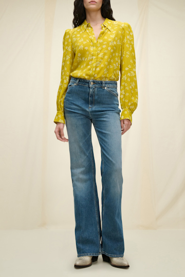 ECCENTRIC FLORAL blouse