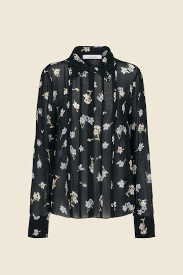 MIDNIGHT BLOSSOM blouse