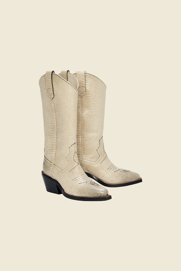 TEXTURED LUXE cowboy boot
