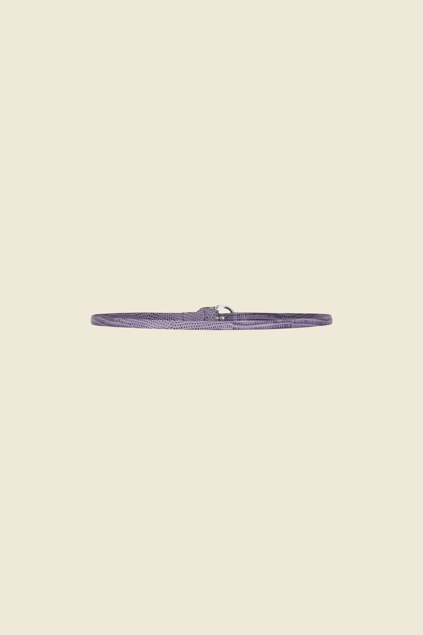 TEXTURED LUXE skinny belt