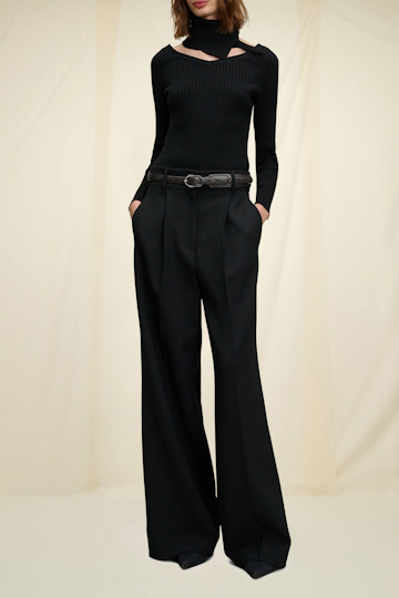 TEXTURED LUXE western belt 4cm