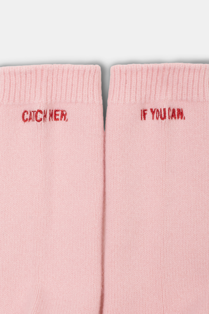Dorothee Schumacher CASHMERE SOCKS light rose