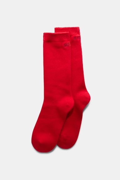 Dorothee Schumacher SOCKEN AUS KASCHMIR red