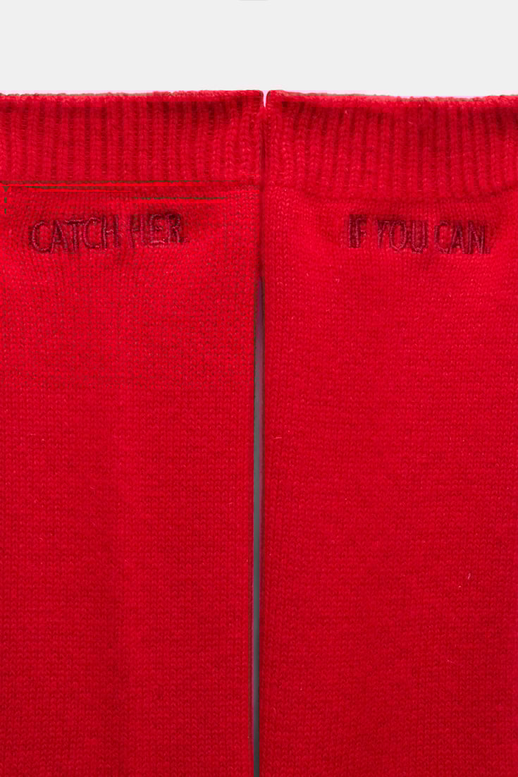 Dorothee Schumacher CASHMERE SOCKS red