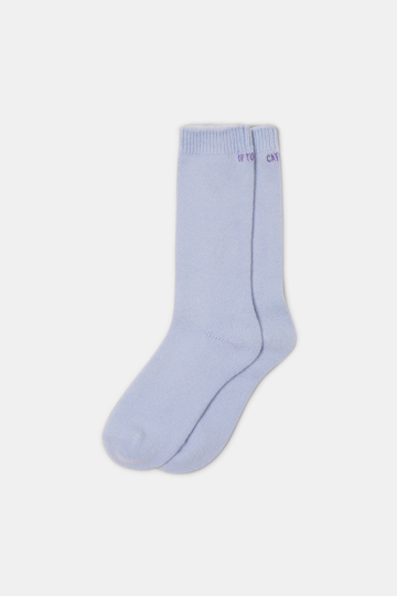 Dorothee Schumacher SOCKEN AUS KASCHMIR light blue