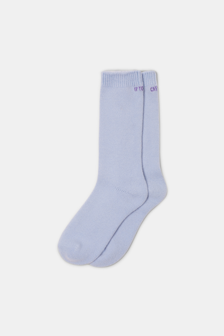 Dorothee Schumacher CASHMERE SOCKS light blue