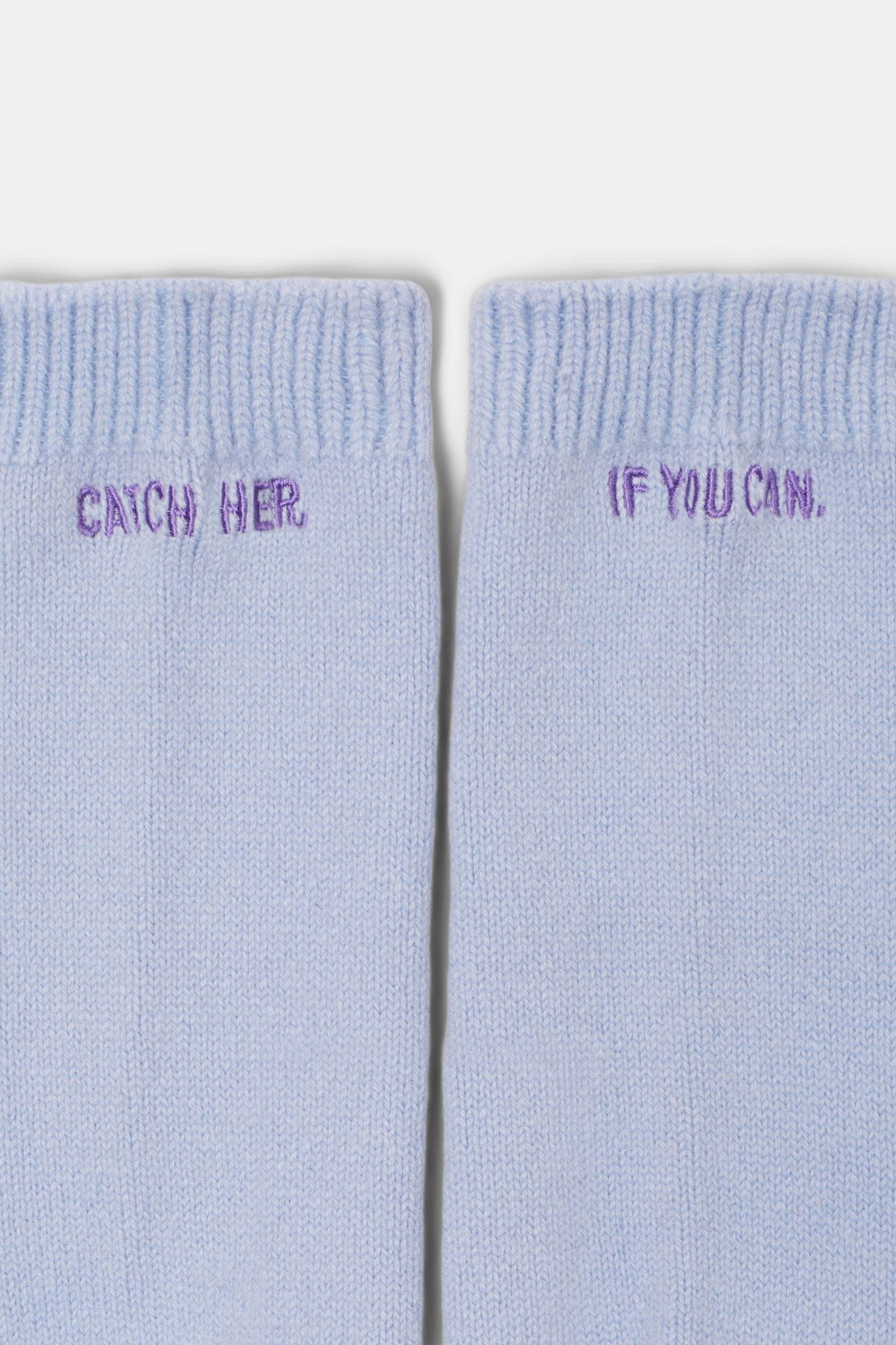 Dorothee Schumacher CASHMERE SOCKS light blue