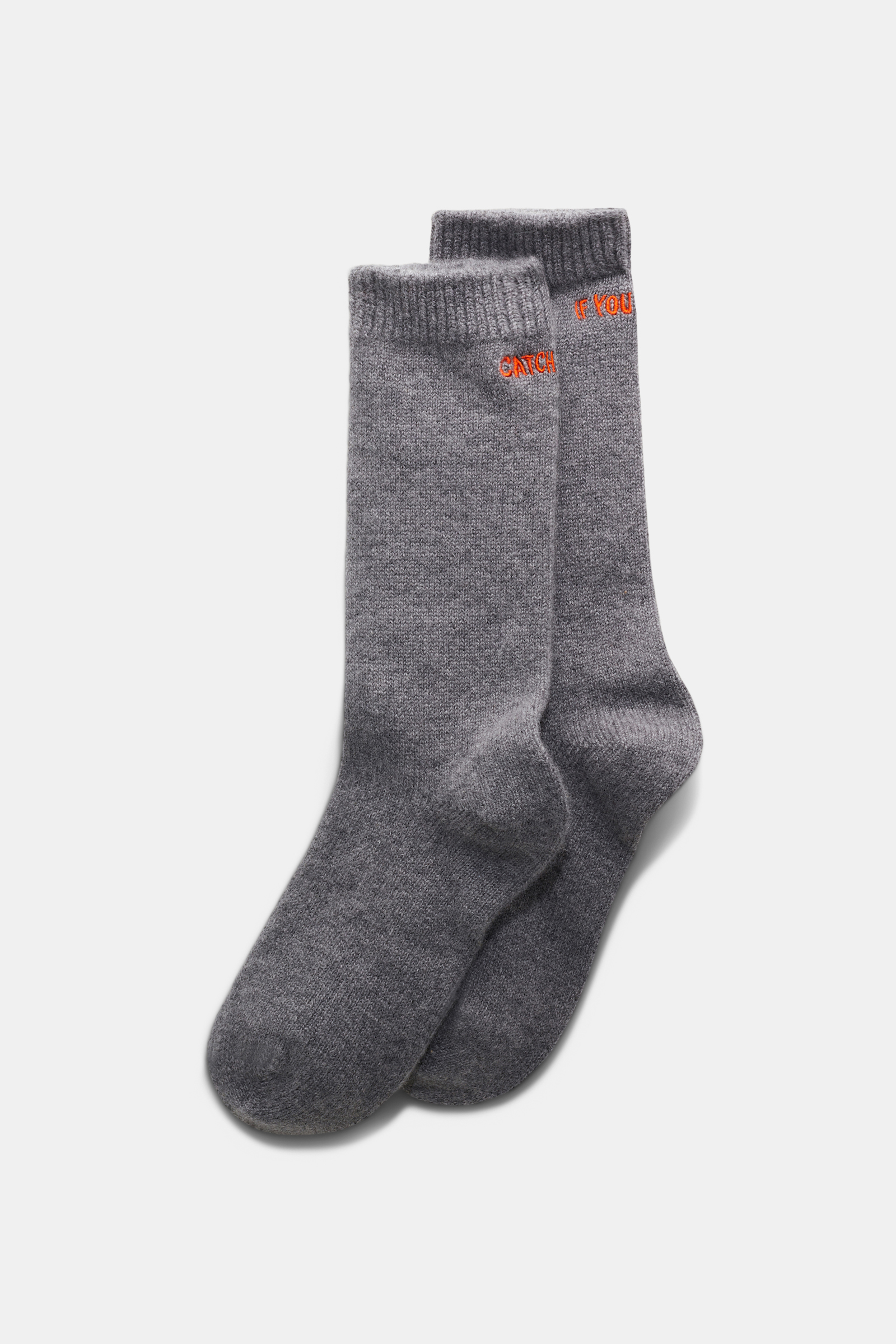 Dorothee Schumacher SOCKEN AUS KASCHMIR heather grey