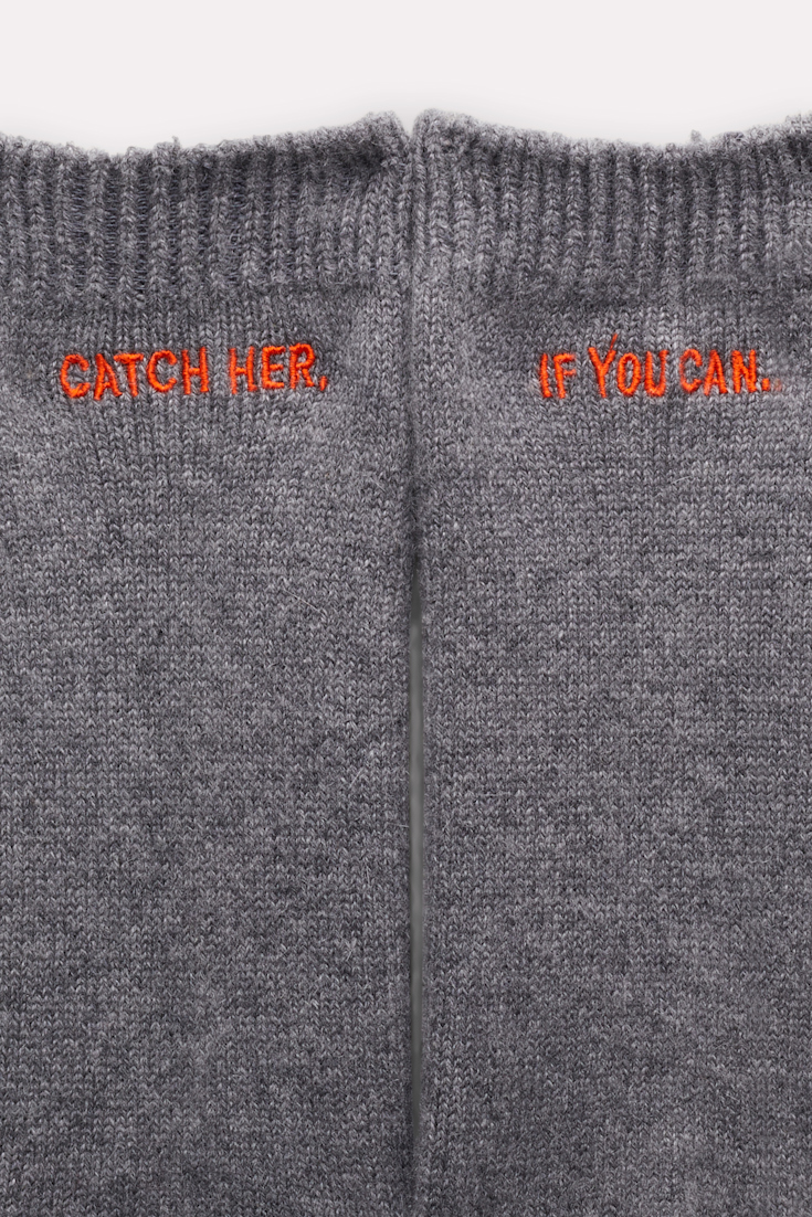 Dorothee Schumacher SOCKEN AUS KASCHMIR heather grey