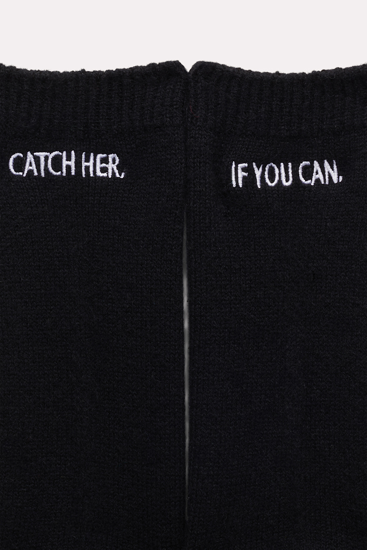 Dorothee Schumacher SOCKEN AUS KASCHMIR pure black