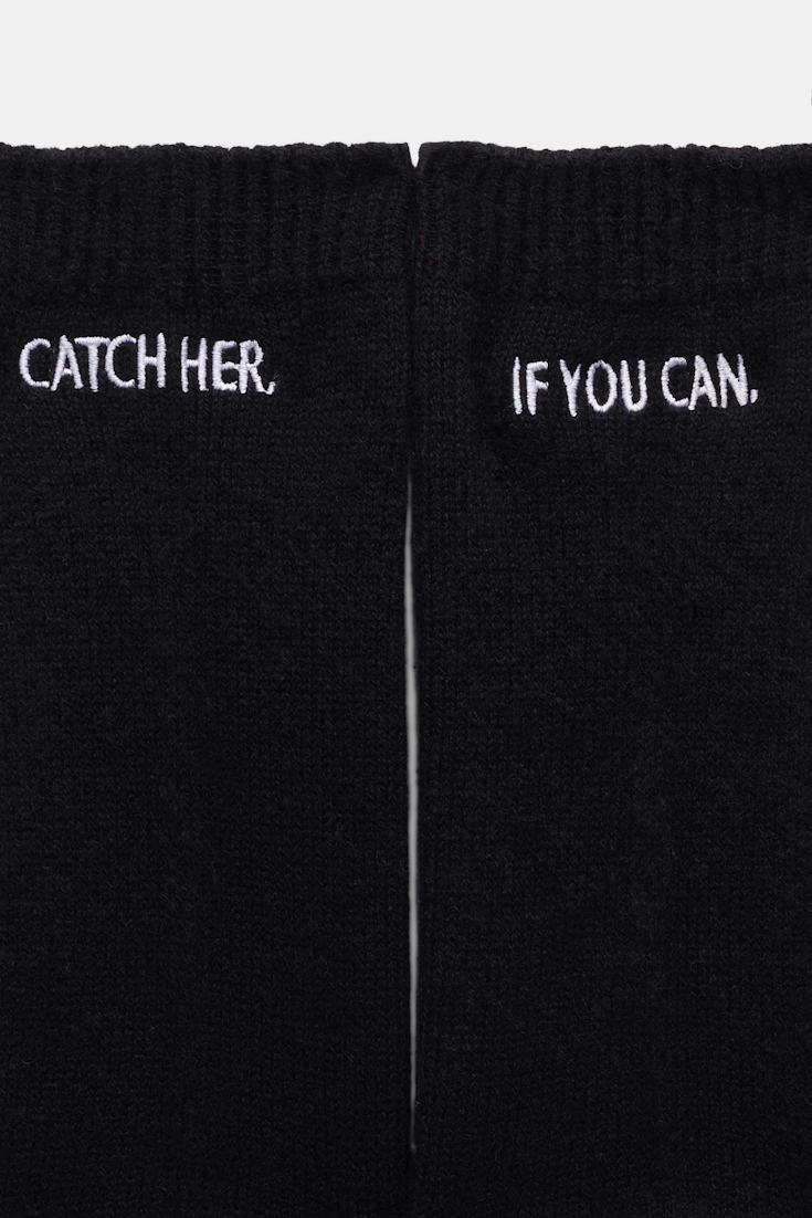 Dorothee Schumacher SOCKEN AUS KASCHMIR pure black