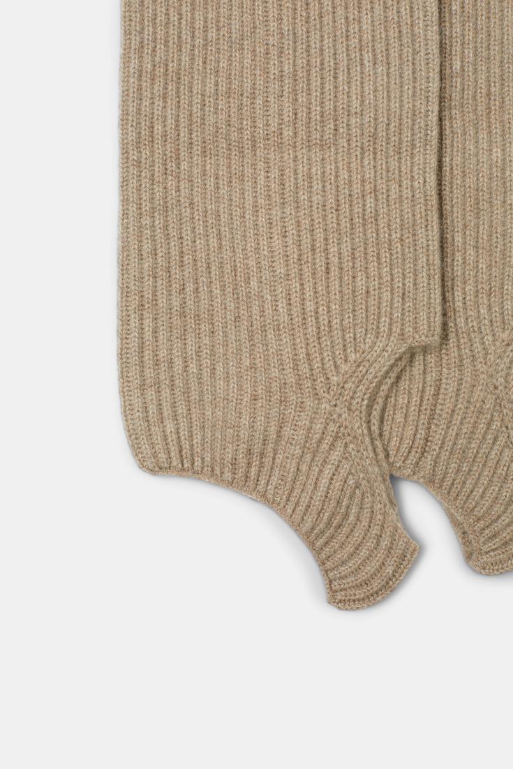 Dorothee Schumacher LEGWARMERS AUS KASCHMIR heather biscuit