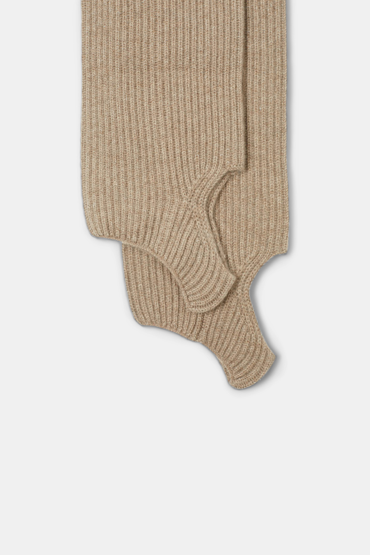 Dorothee Schumacher LEGWARMERS AUS KASCHMIR heather biscuit
