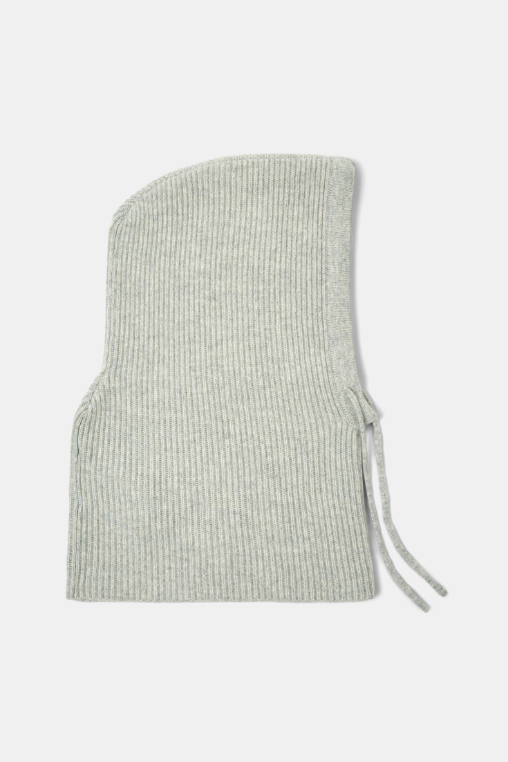 Dorothee Schumacher HOOD AUS KASCHMIR light heather grey
