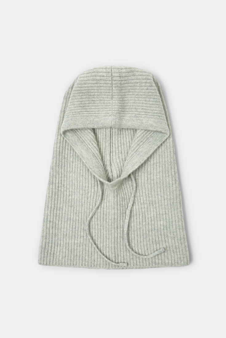 Dorothee Schumacher HOOD AUS KASCHMIR light heather grey