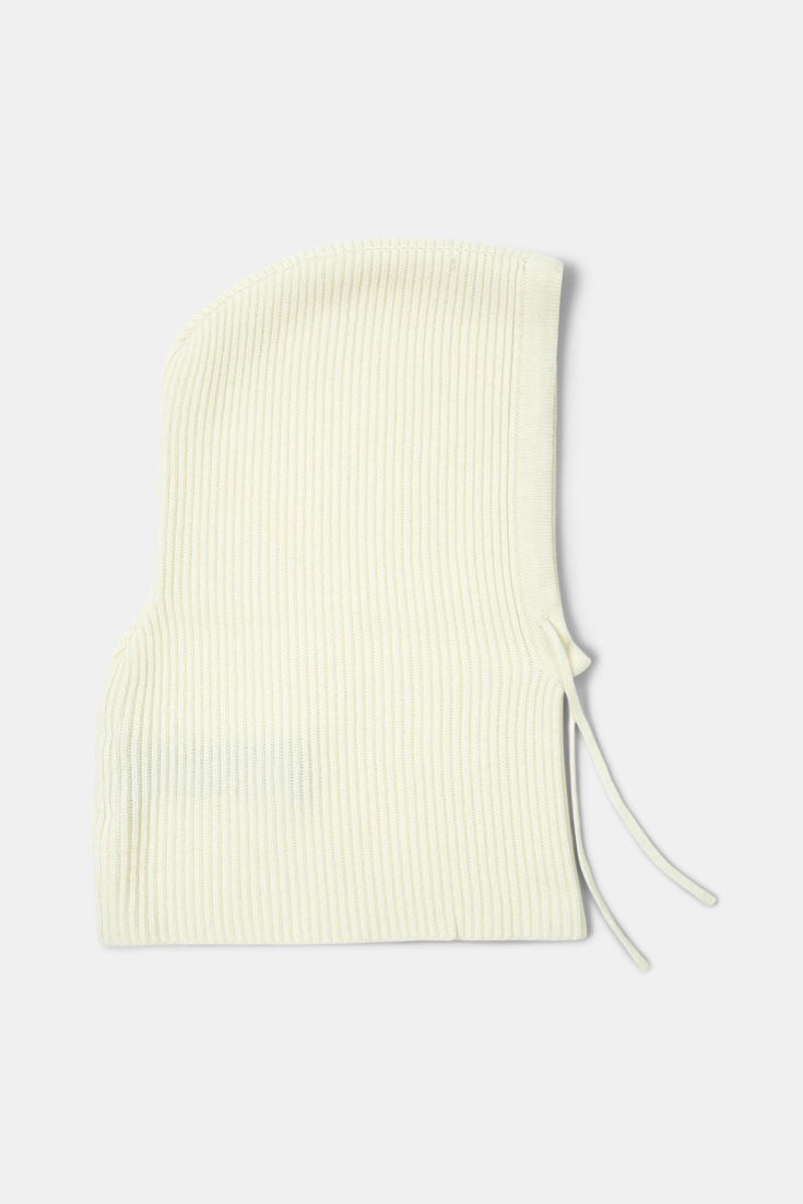 Dorothee Schumacher CASHMERE HOOD camellia white