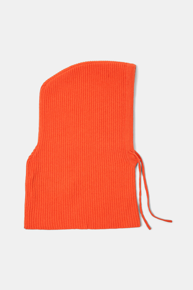 Dorothee Schumacher CASHMERE HOOD impulsive orange