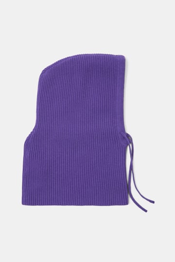Dorothee Schumacher HOOD AUS KASCHMIR bright purple