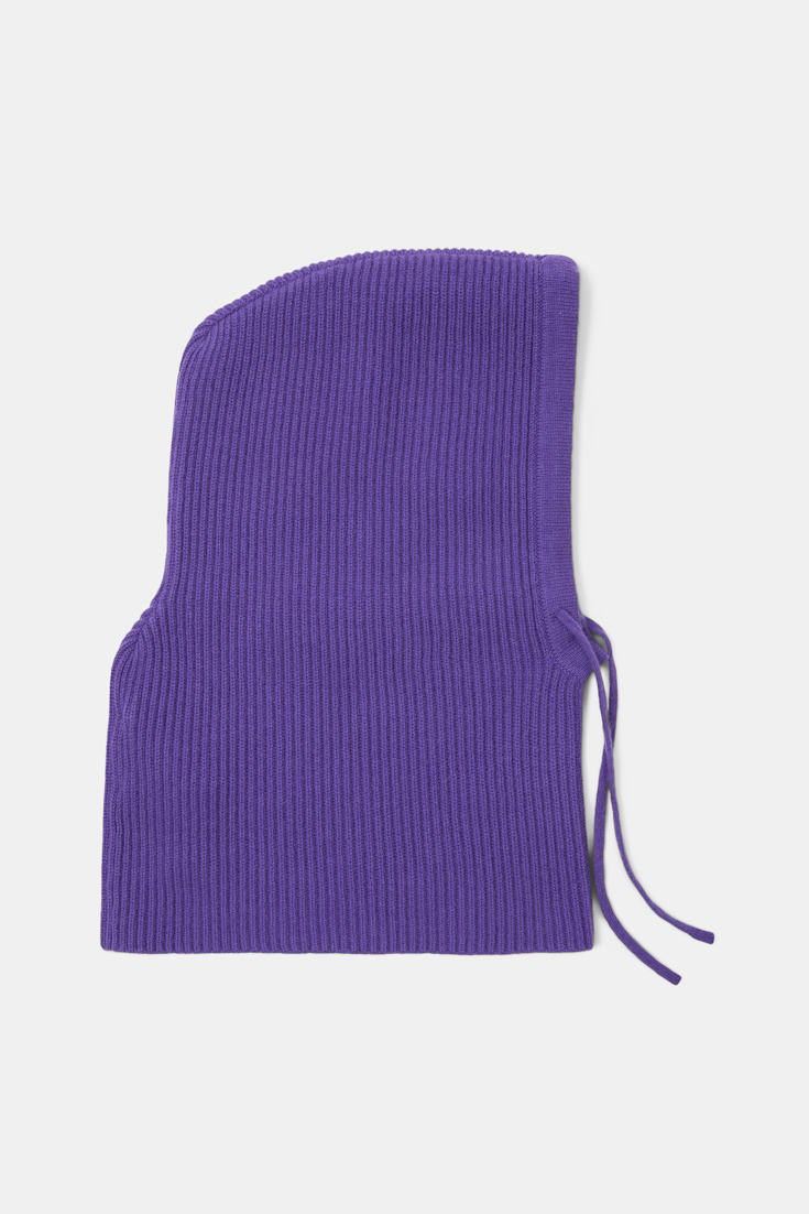 Dorothee Schumacher CASHMERE HOOD bright purple