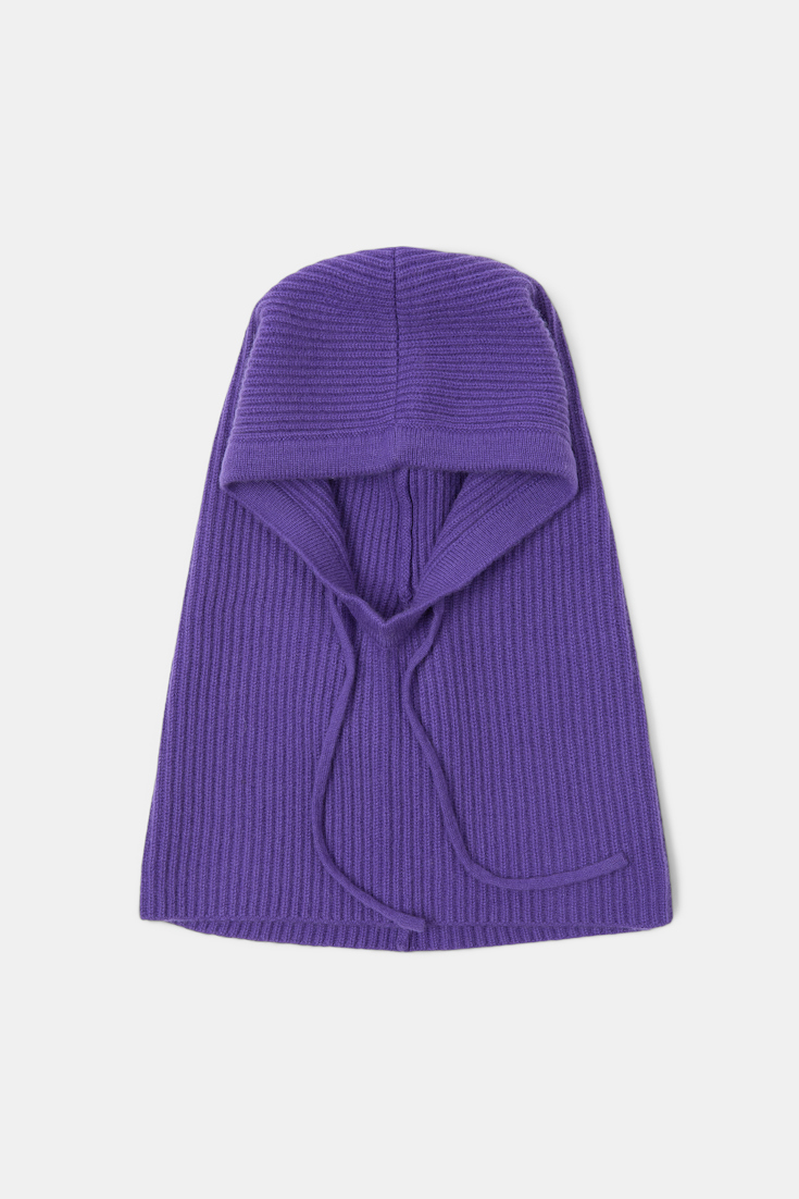 Dorothee Schumacher CASHMERE HOOD bright purple