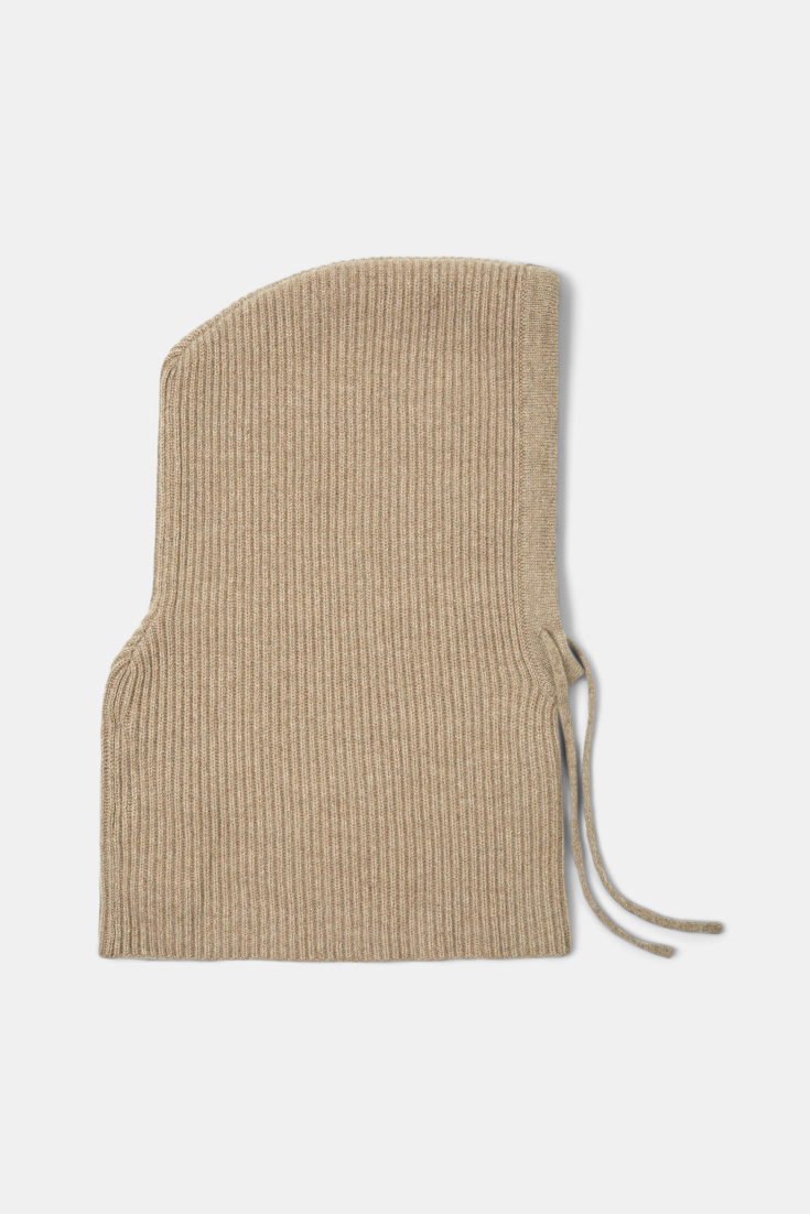Dorothee Schumacher CASHMERE HOOD heather biscuit