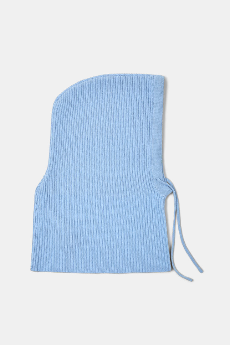 Dorothee Schumacher HOOD AUS KASCHMIR light blue