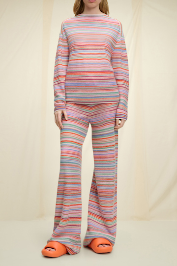 STRIPED SOFTNESS pants