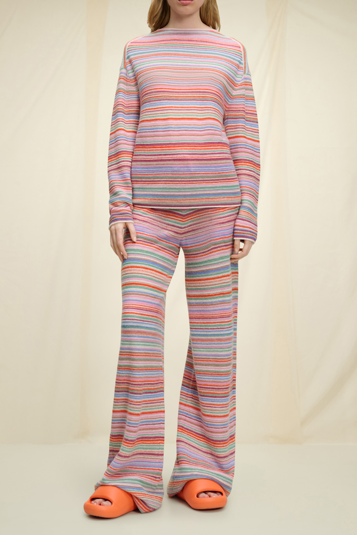 STRIPED SOFTNESS pants