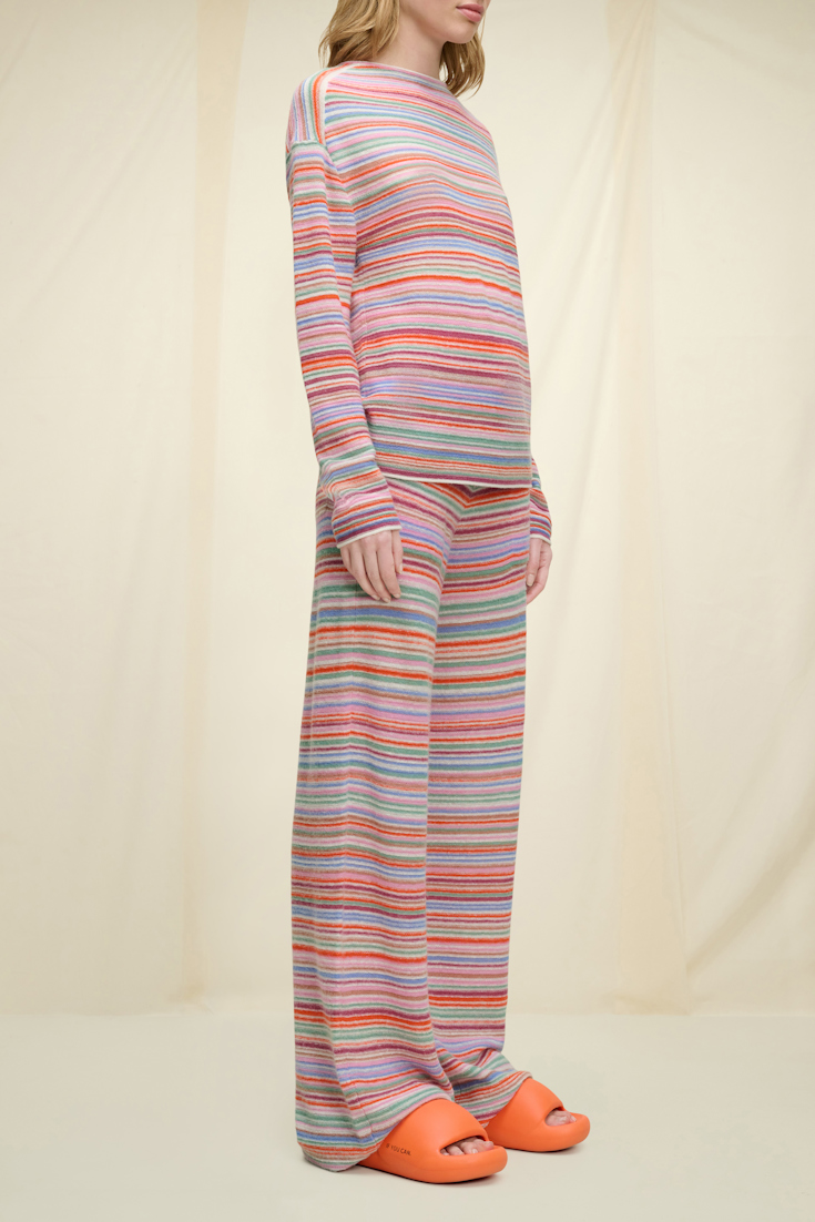 STRIPED SOFTNESS pants