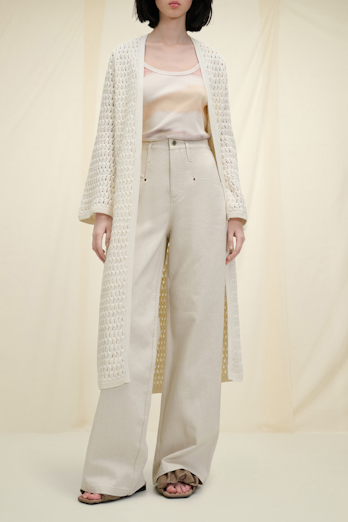 MODERN POINTELLE coat