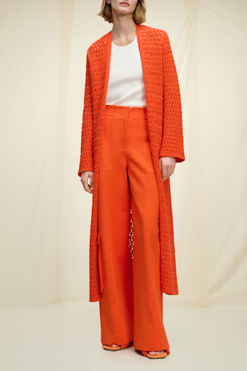 MODERN POINTELLE coat